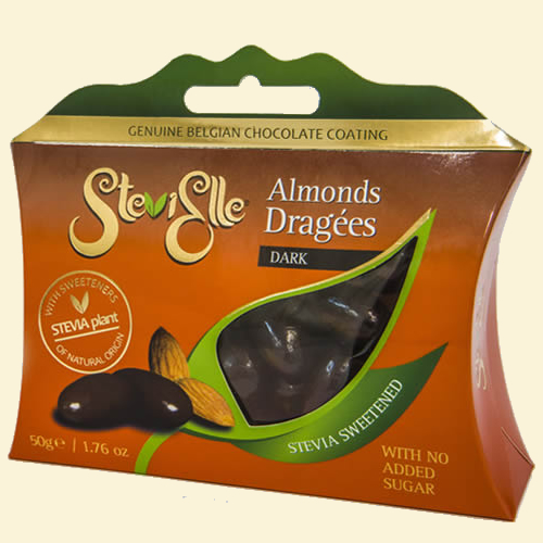 Belgian Dark chocolate coated Almonds