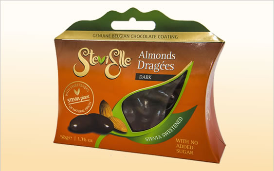 DRAJEURI FARA ZAHAR,  DE MIGDALE CU STEVIA