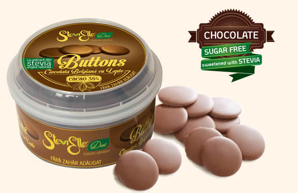 Milk sugarfree Chocolate with Stevia 